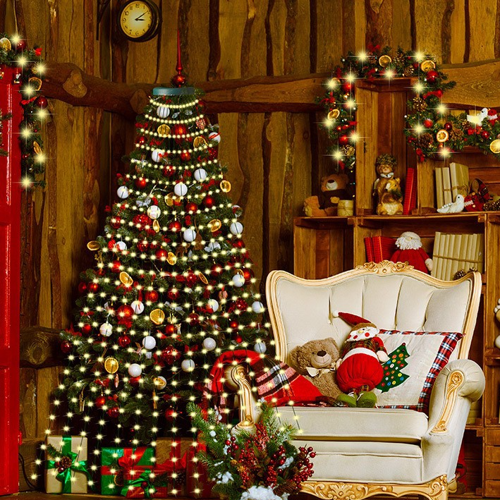 LED Waterfall Christmas Tree Lights