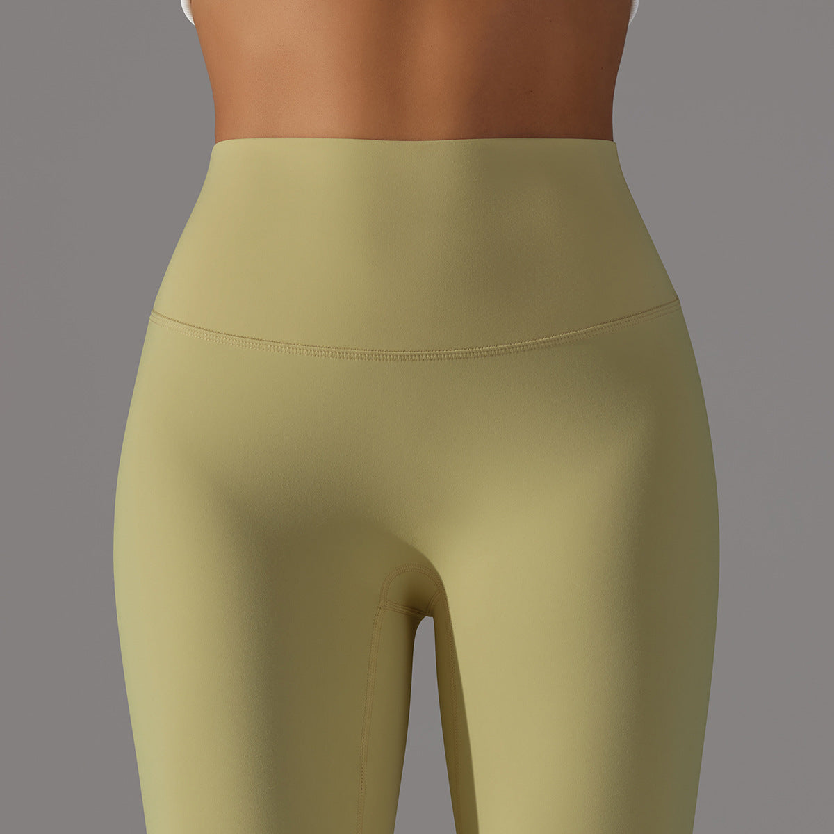 Women's high-waisted buttock-raising seamless yoga pants