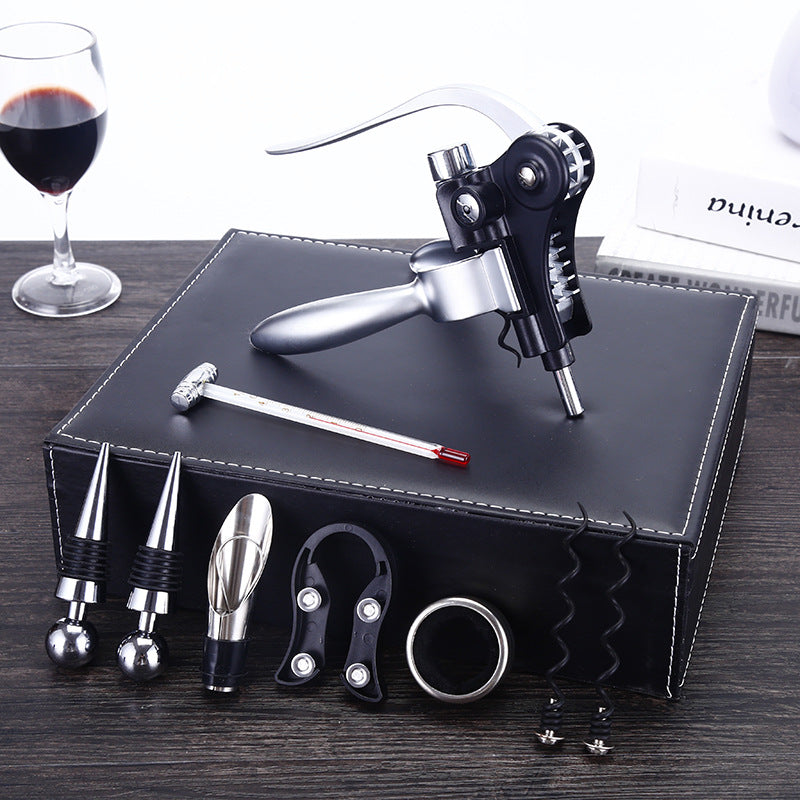 Wine bottle opener
