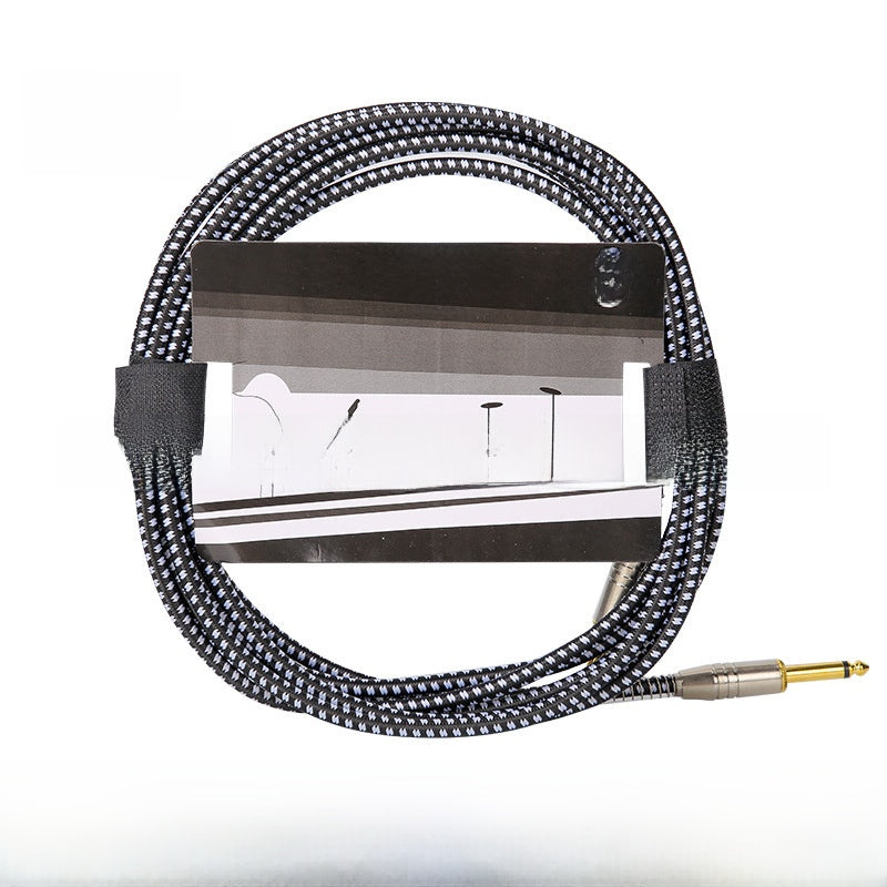 Braided Noise Reduction Guitar Instrument Cable
