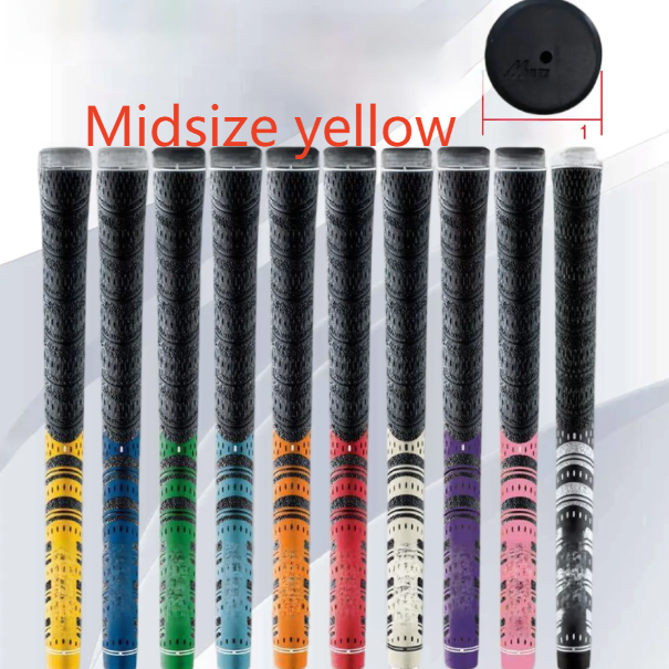 Natural and environmentally friendly rubber golf grip