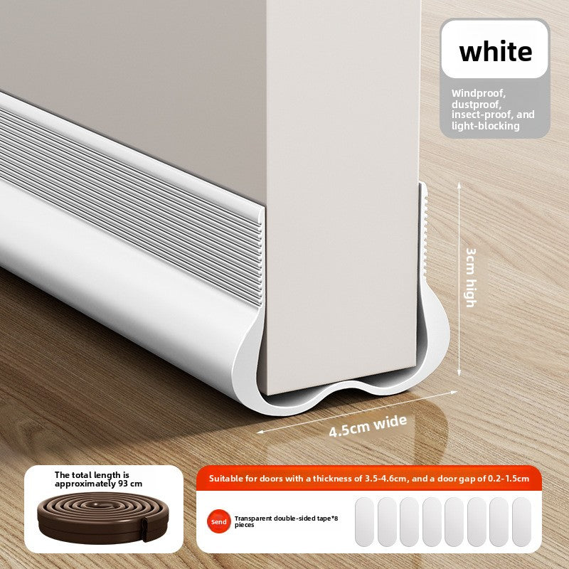 Self-Adhesive Under Door Draft Stopper Weather Stripping Seal Strip teemdrop