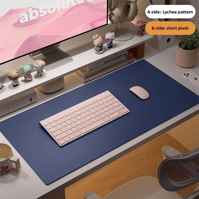Waterproof Double-Sided PU Leather Desk Mat