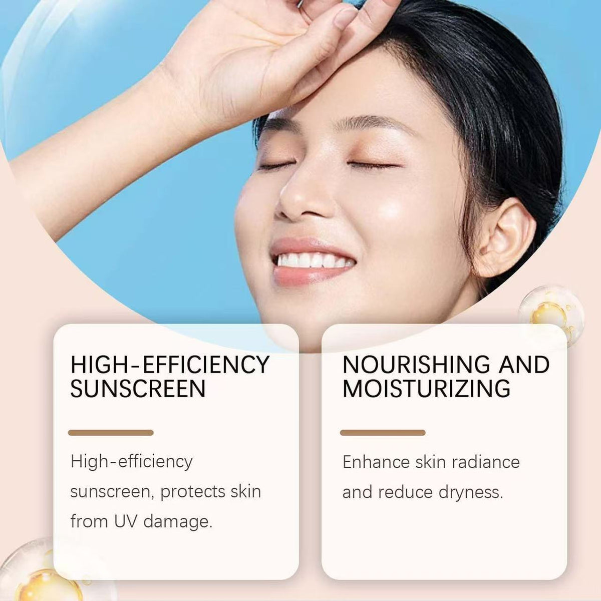 Moisturizing Concealer Foundation Stick Long-Wear Powder Foundation