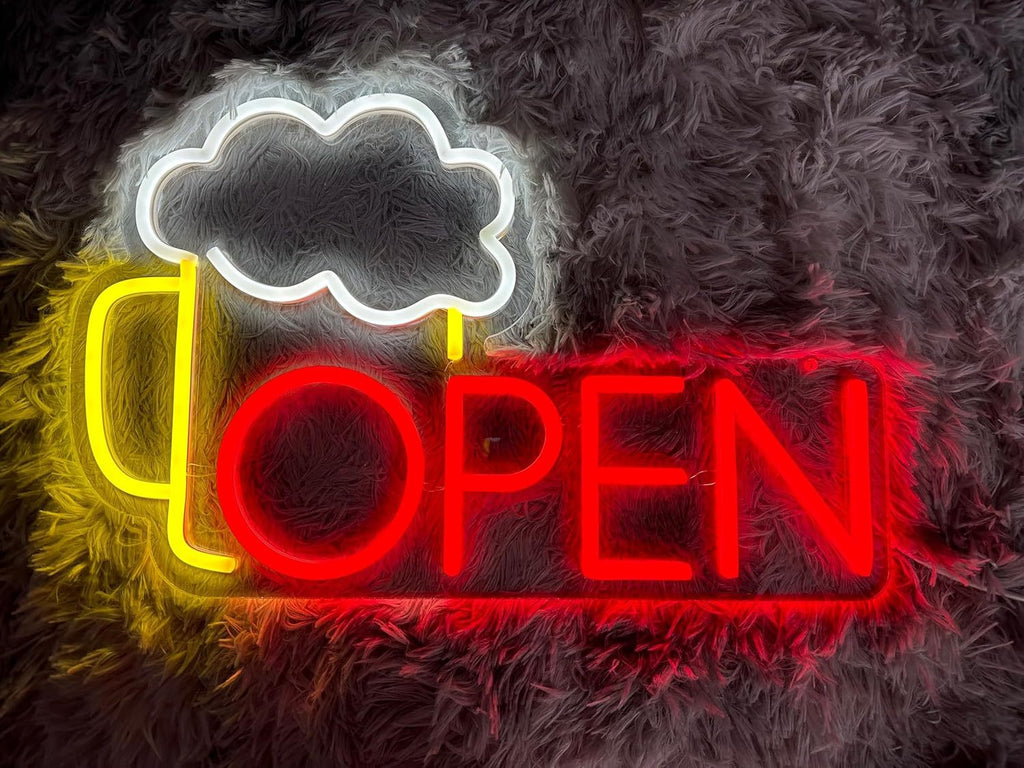 Dimmable LED Neon Sign Light teemdrop