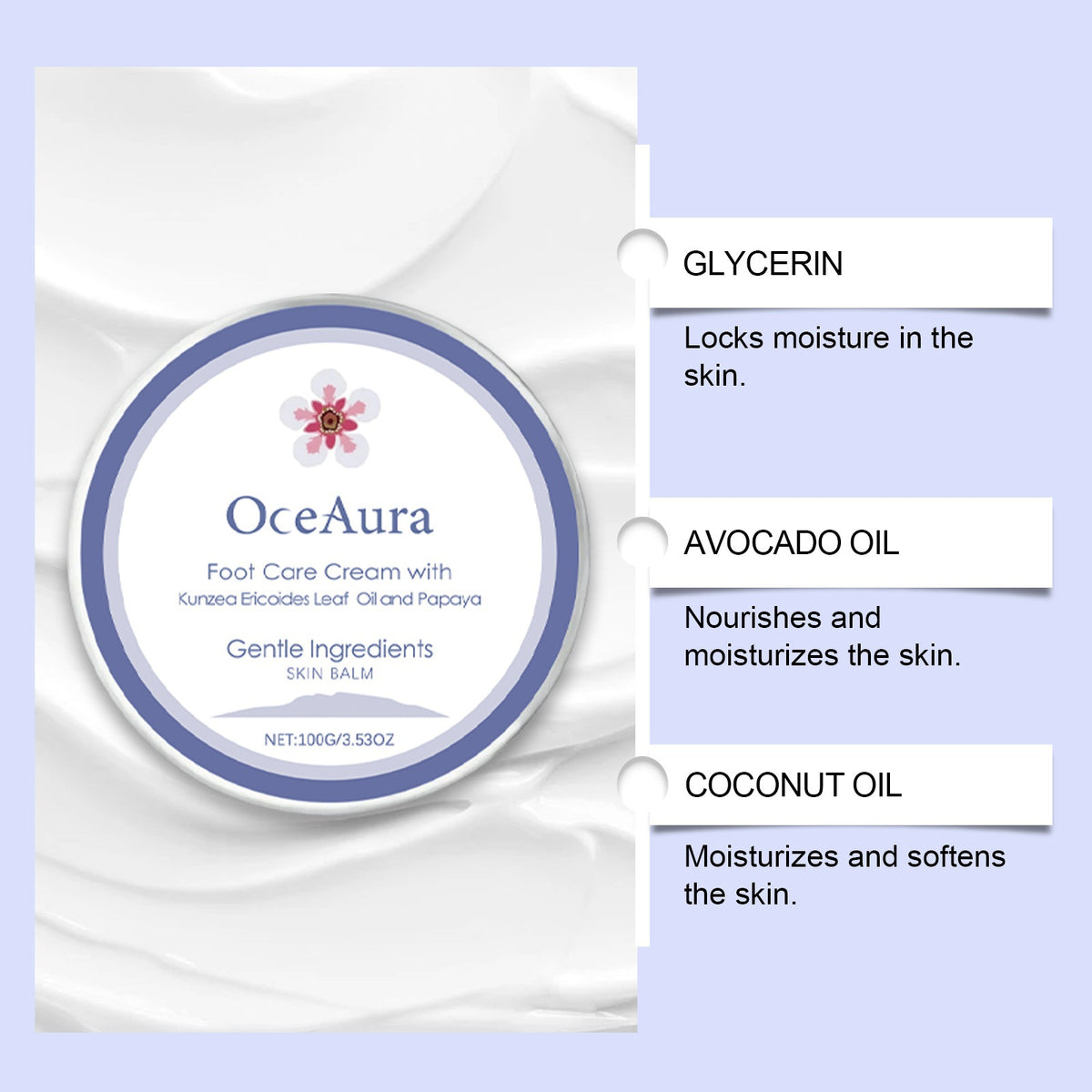 Foot Skin Rejuvenating Moisturizing Cream