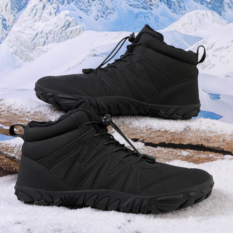 Men's snow boots with insulation padding teemdrop