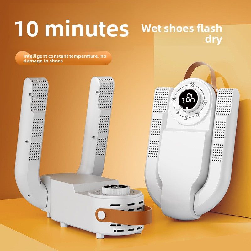 Foldable Smart Shoe Dryer with Deodorizing and Sterilizing Function teemdrop