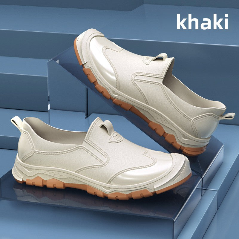 Outdoor wading rubber boots