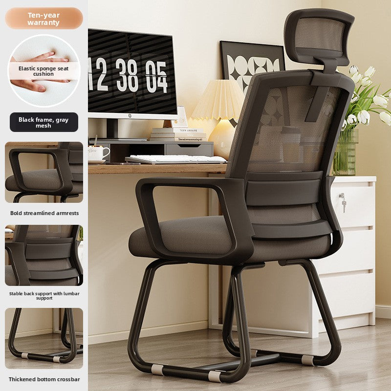An ergonomic mesh office chair teemdrop