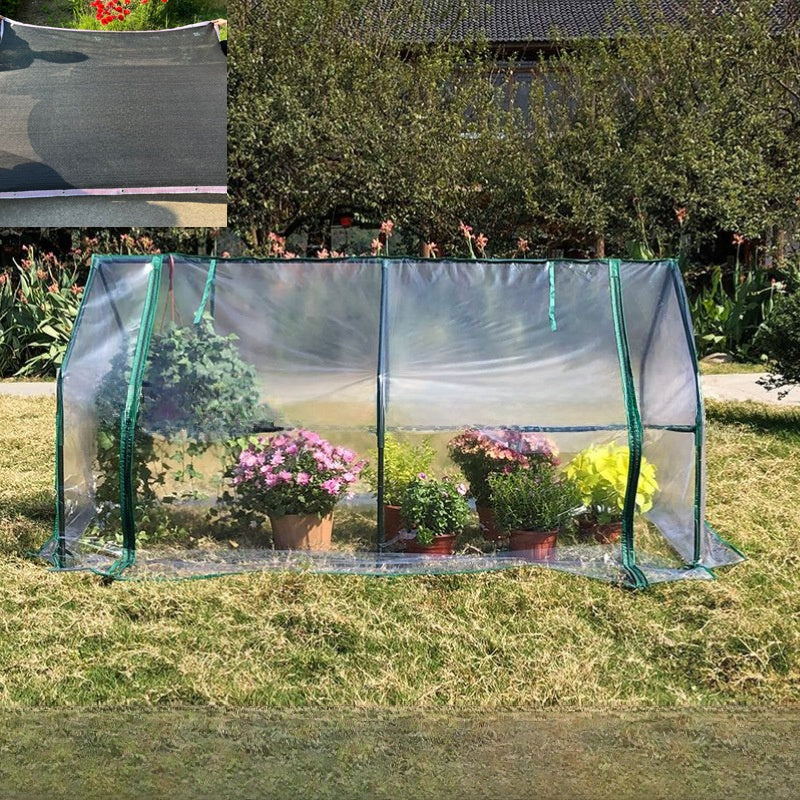 Transparent Plant Greenhouse Cover with Shelf