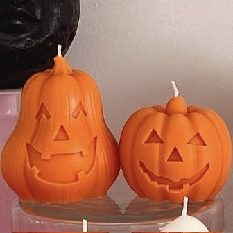 Pumpkin Shaped Scented Candle