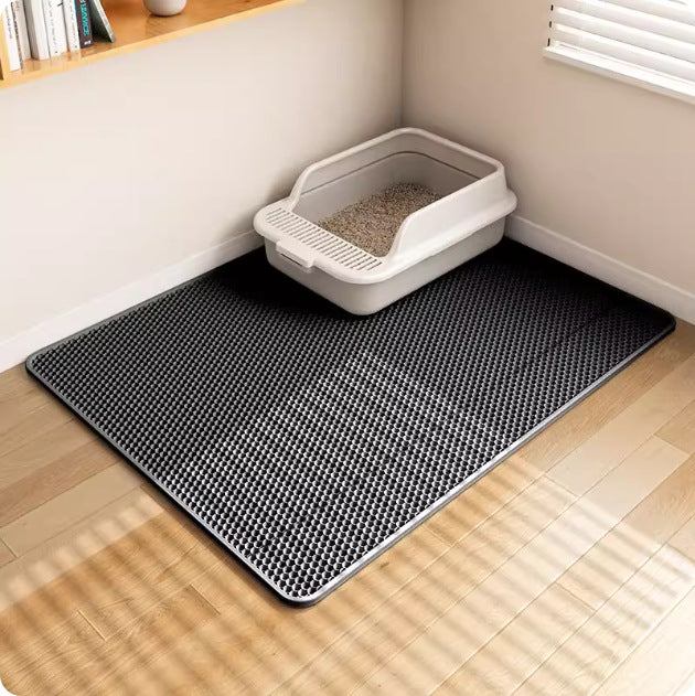 cat litter mat