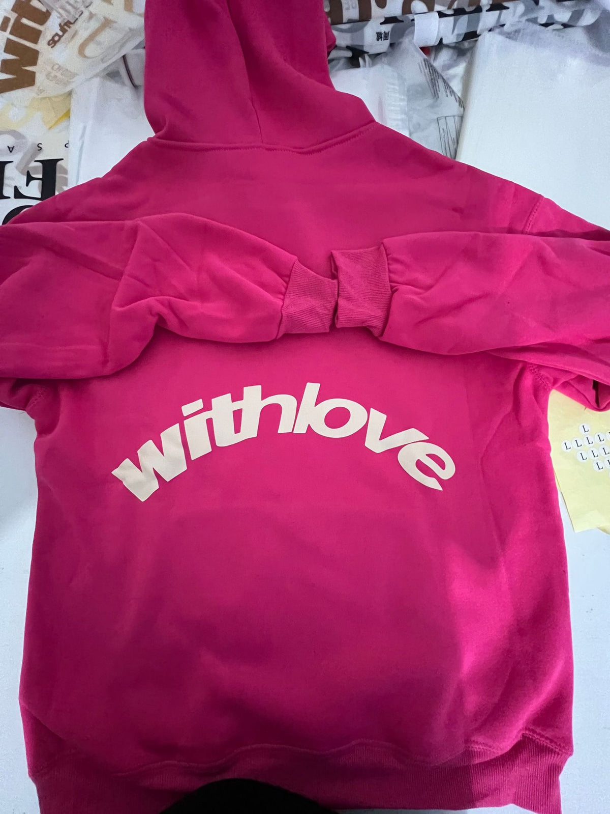 Women's Oversized Large Letter Print Hoodie Long Sleeve Pullover Sweatshirt with Hood teemdrop