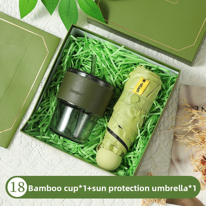 Ceramic Business Gift Box Set Combination