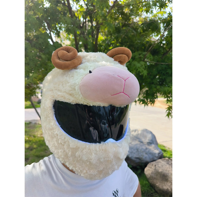 Plush Helmet Cover