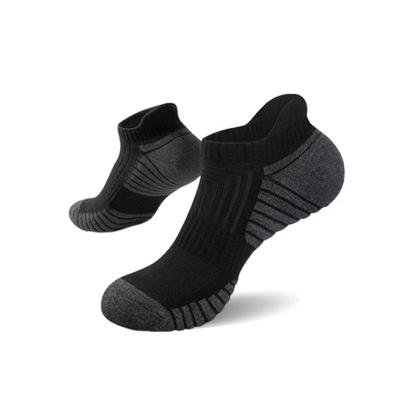 Shock-absorbing high-top sports socks teemdrop