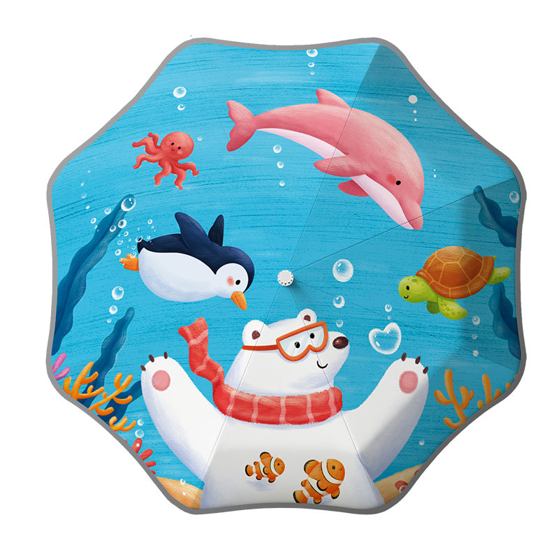 Childrens Umbrella with Safety Design