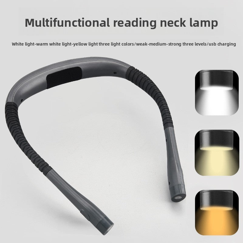 Rechargeable LED Neck Reading Light teemdrop