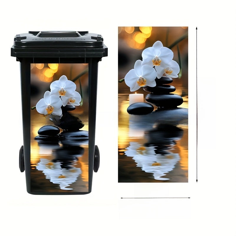 Self-Adhesive Waterproof Vinyl Trash Can Sticker teemdrop