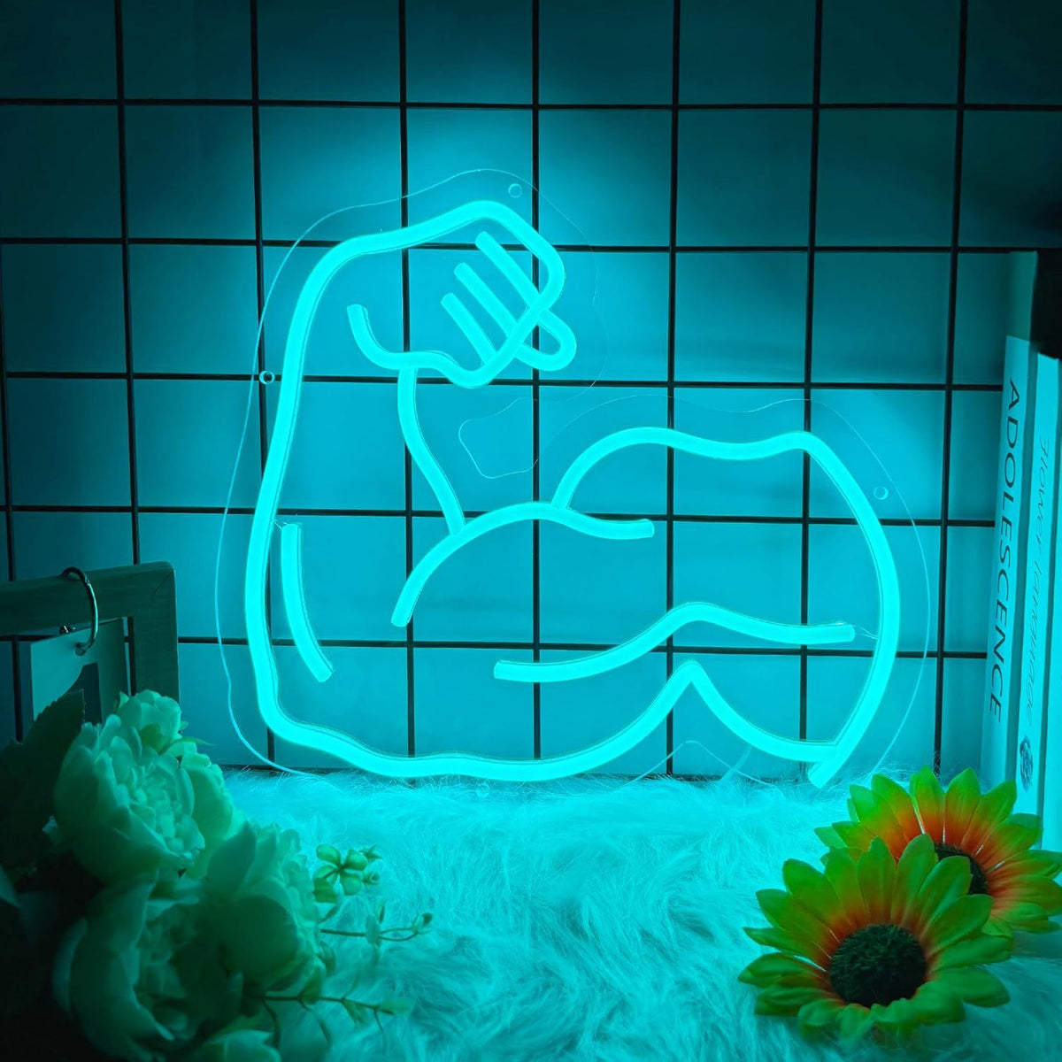 Gym Neon Light Letters Fitness Led