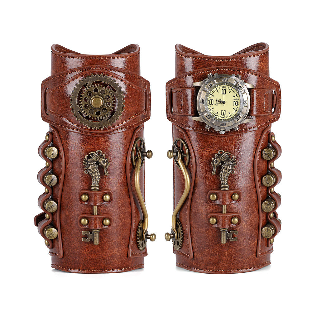 Retro-style arm cuff teemdrop