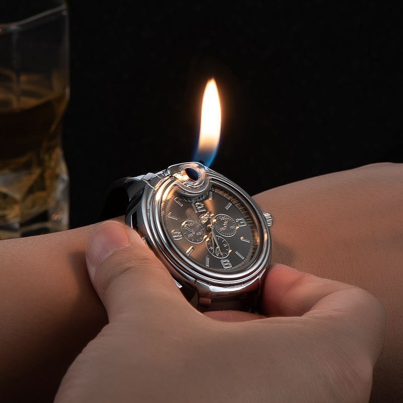 Multifunctional watch lighter