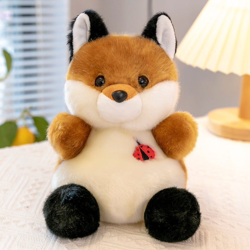 Super Soft Short Plush Animal Doll, 20cm Stuffed Toy, Soothing PP Cotton Plushie for Kids