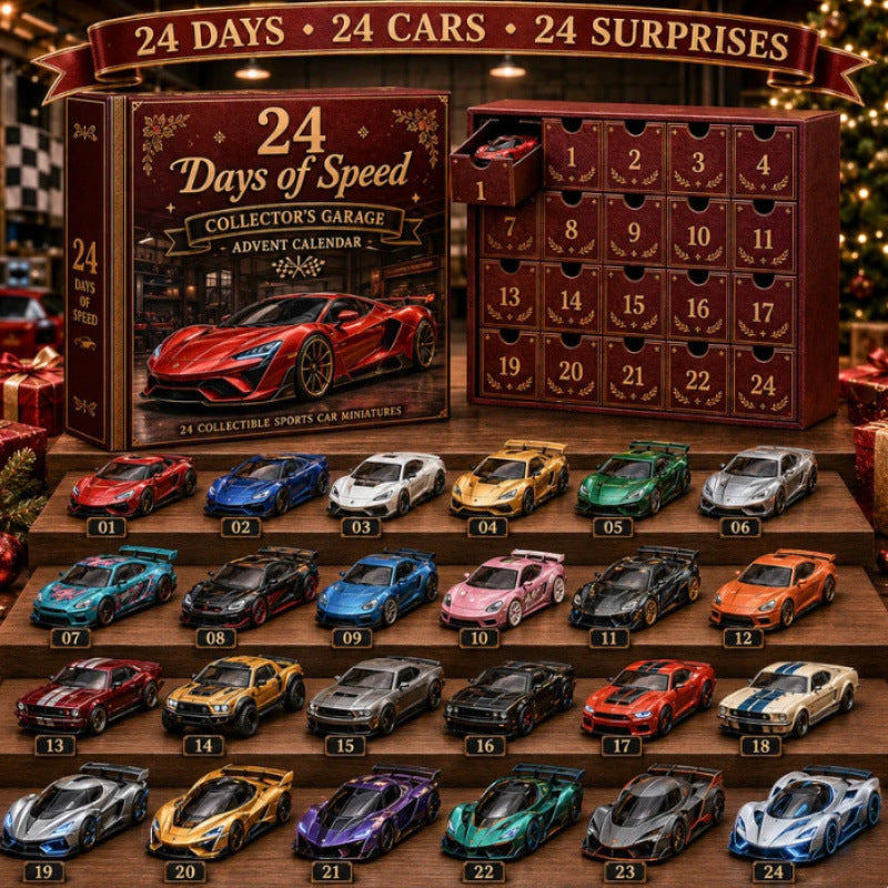 Racing Car Advent Calendar Blind Box