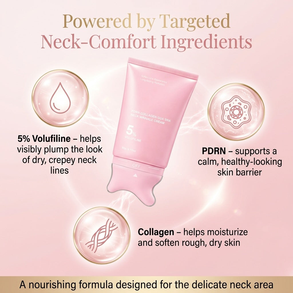 Neck and Facial Lower Jaw Massage Cream