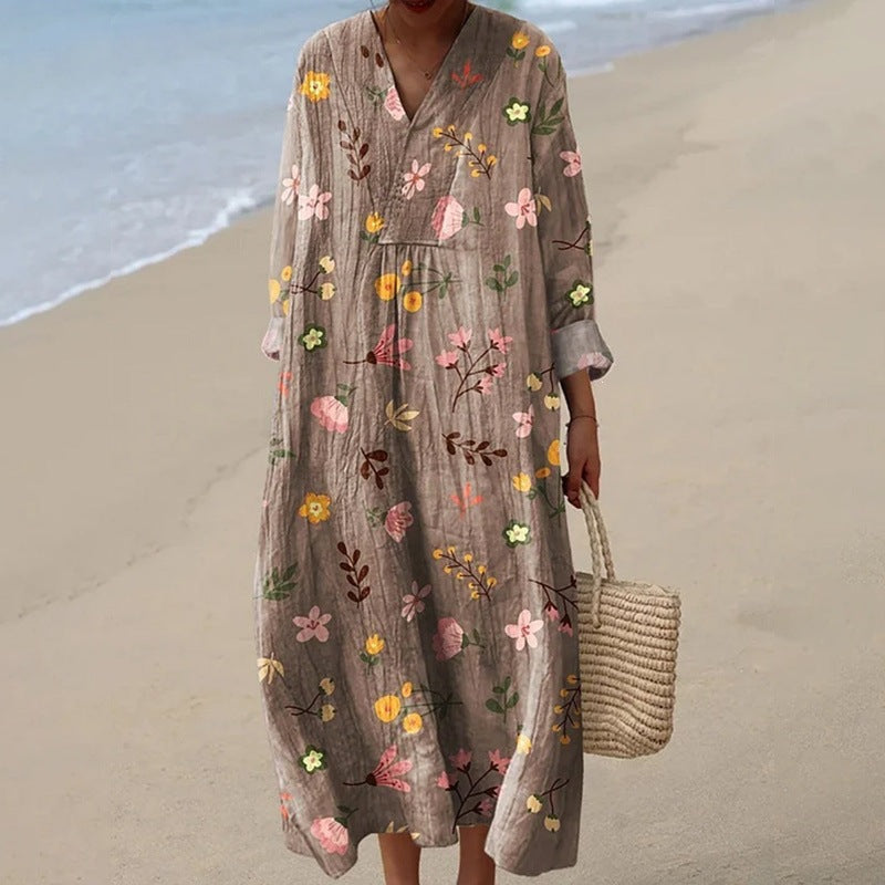 Long-Sleeve Dress teemdrop