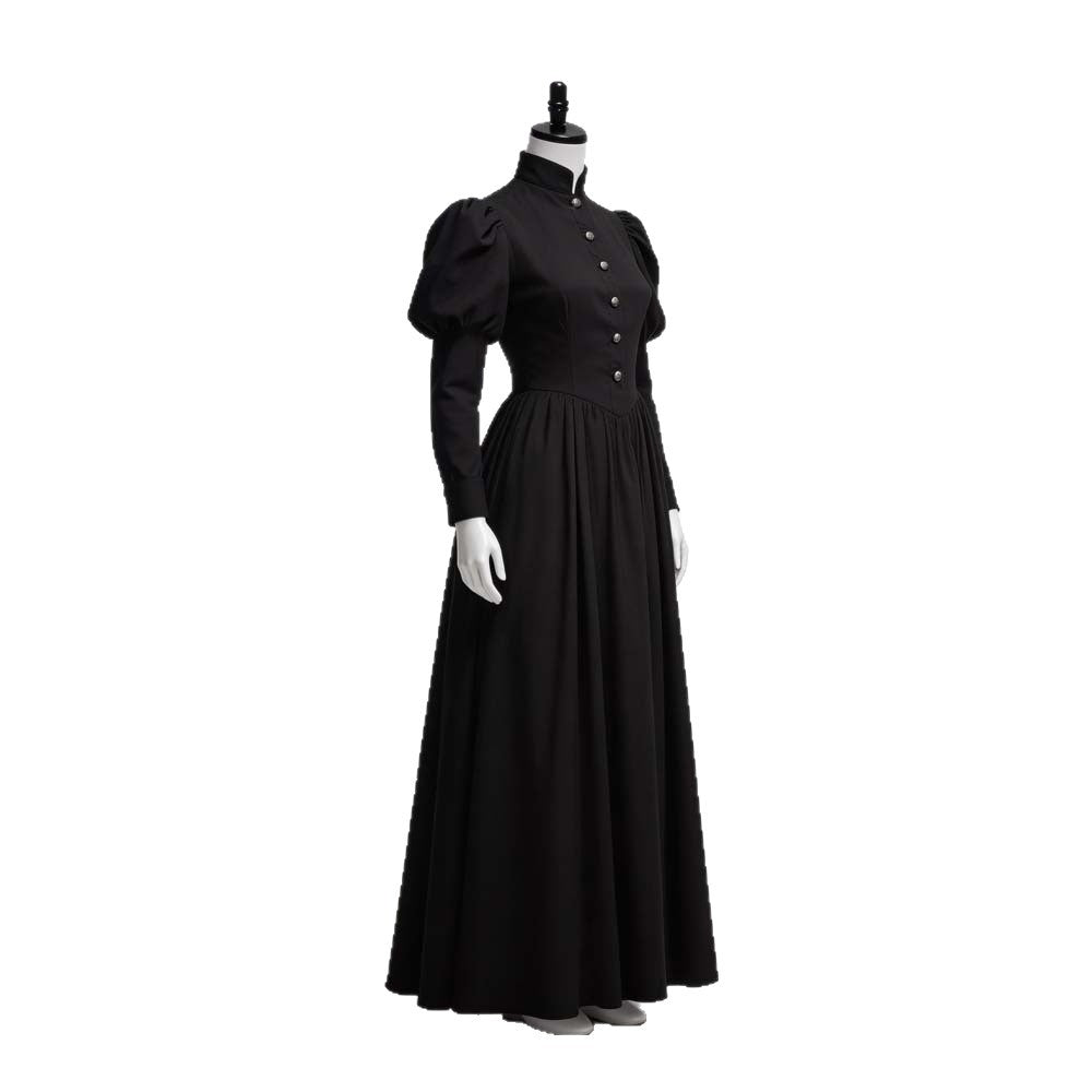 Vintage court-style long dress