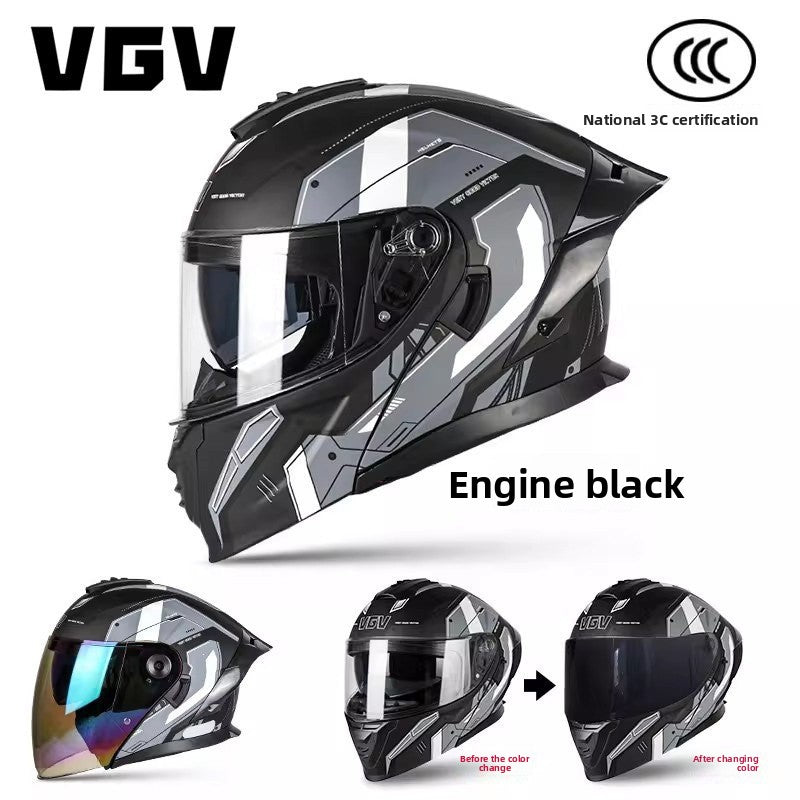 All-Season Universal Motorbike Safety Helmet teemdrop