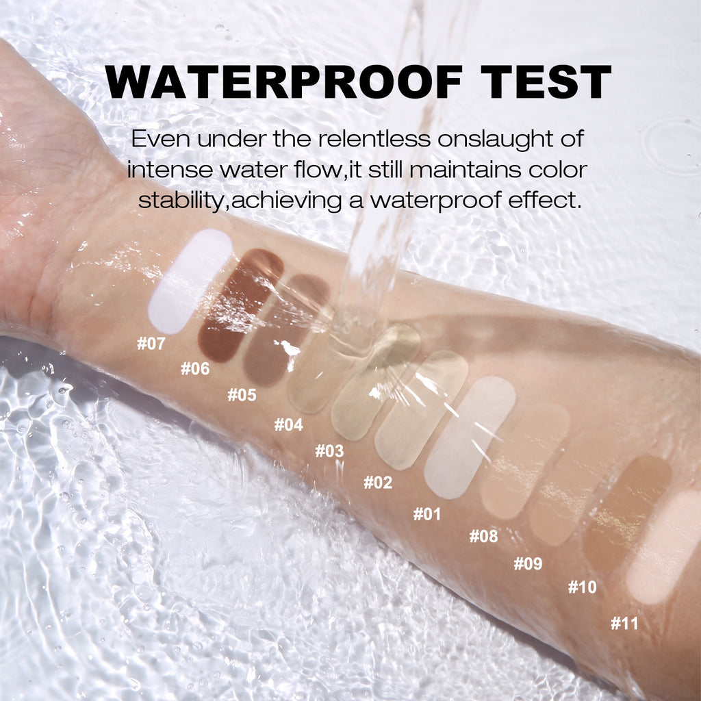 Press-on matte oil-control waterproof concealer foundation liquid teemdrop