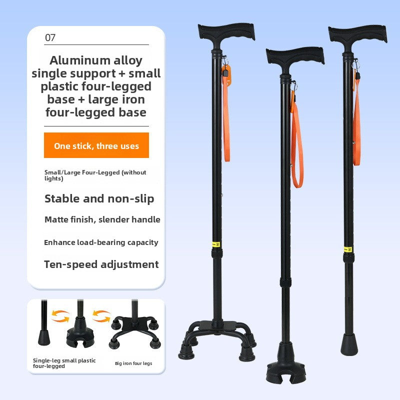 Anti-accident walking sticks for the elderly