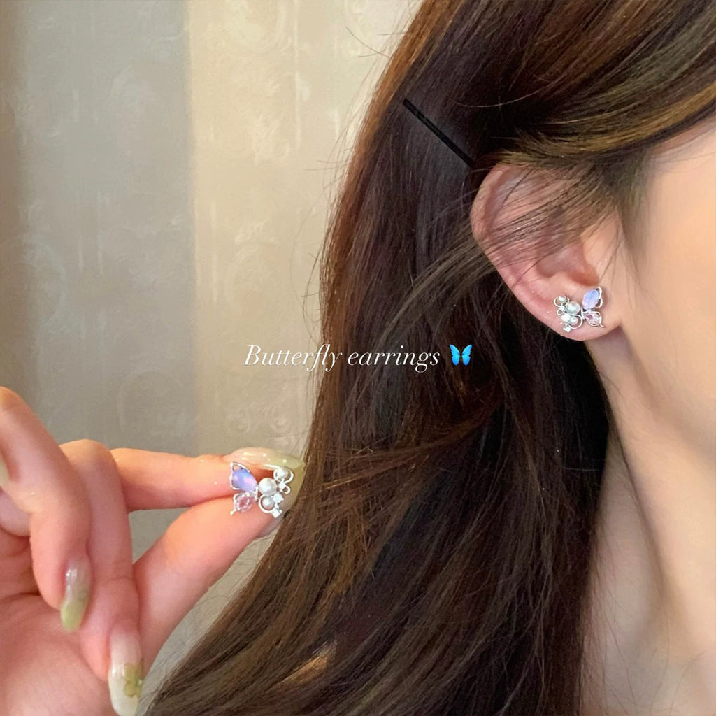 Korean Style Geometric Alloy Earrings