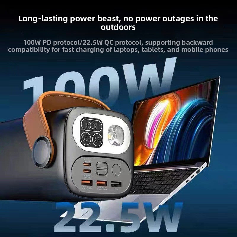 60000mAh 100W Super Fast Charging Portable Power Bank