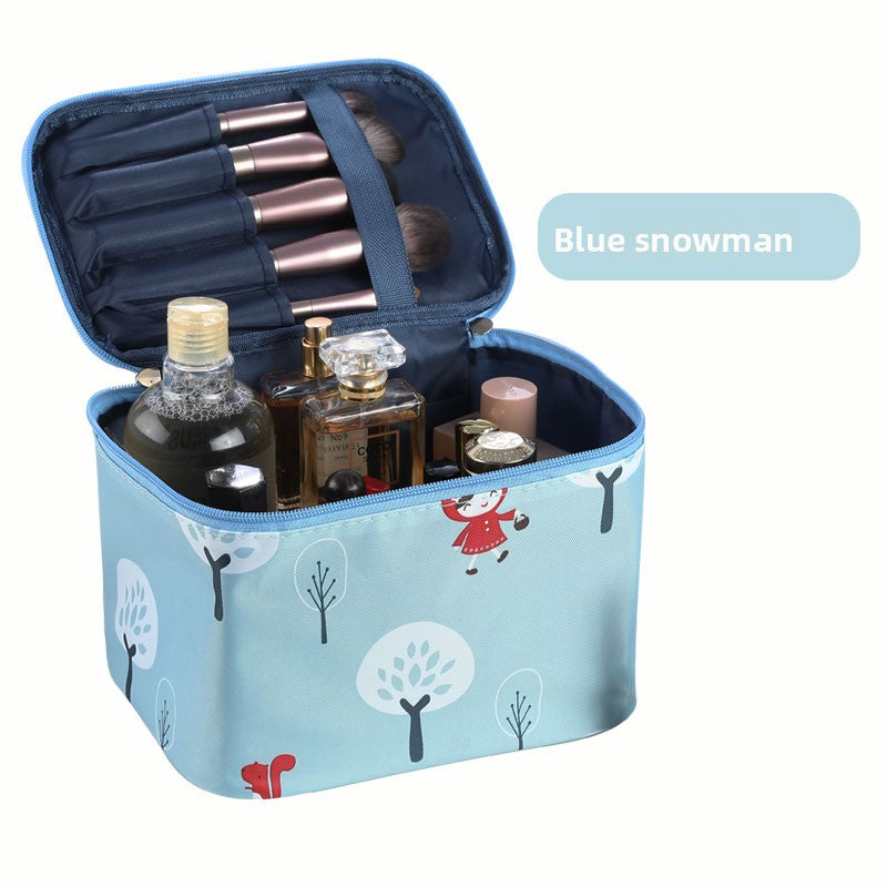 Newly Upgraded Extra Large Cosmetic Bag Portable 2021 New Skin Care Product Cosmetics Bag Travel Heightened Waterproof Cloth Bag for Women