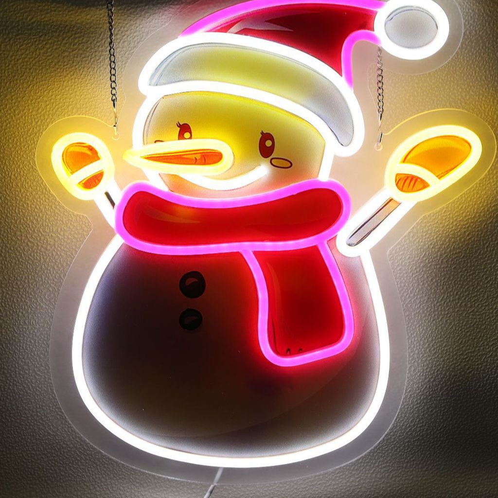 Dimmable LED Neon Light for Christmas Party Wall Decor USB Powered teemdrop