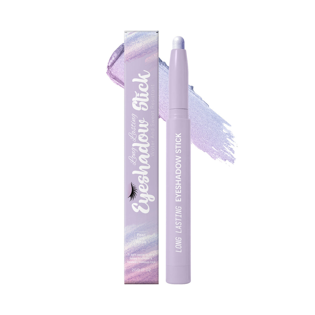Long-Lasting Silky Smooth Pearl and Matte Eyeshadow Stick 2g For Daily Makeup
