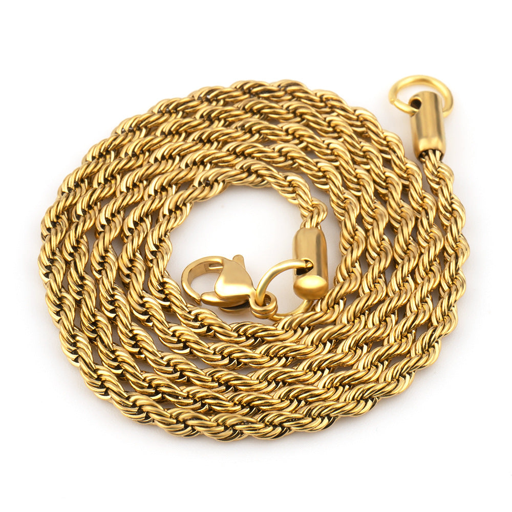 Stainless Steel Twist Chain