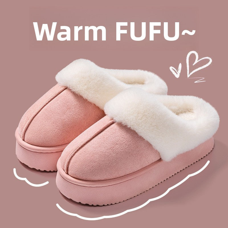Cloud-like cotton slippers teemdrop