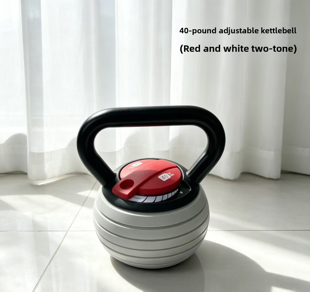 Solid hand-held kettlebell