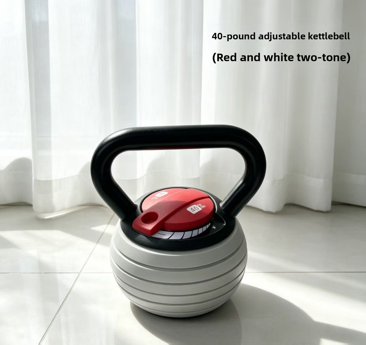 Solid hand-held kettlebell