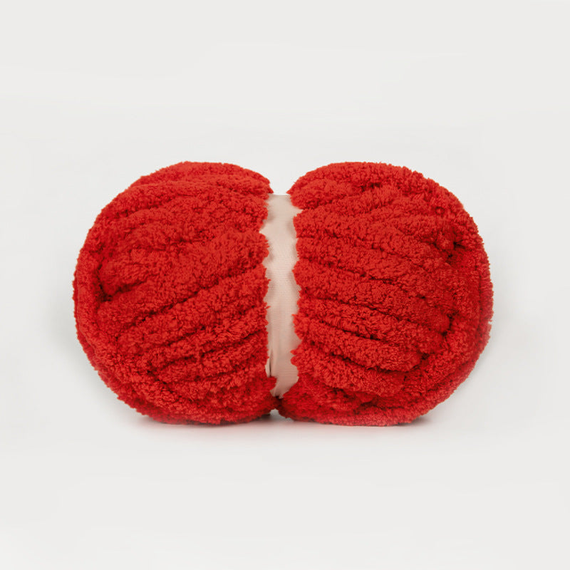 Thick Woolen Ribbon Yarn for Hand Knitting