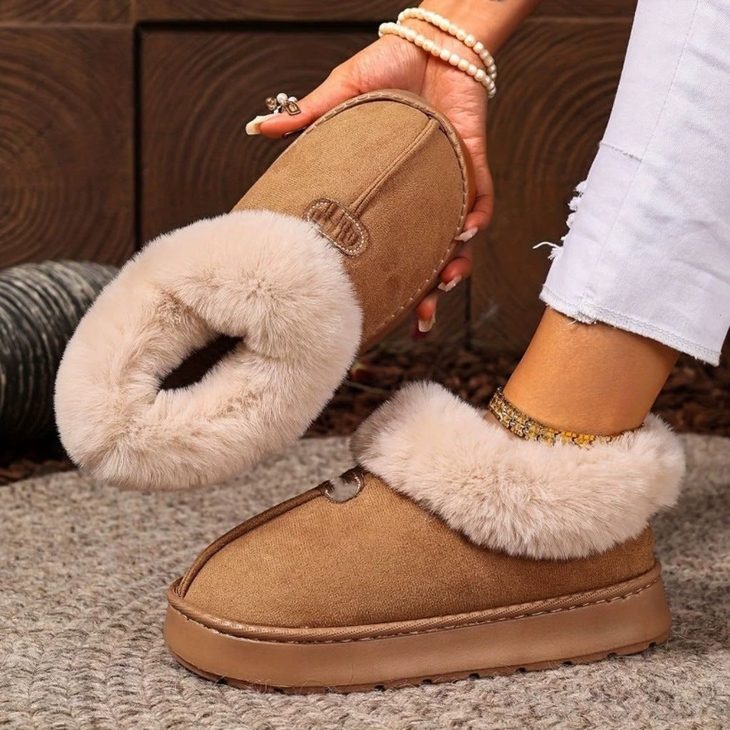 Home cotton slippers teemdrop