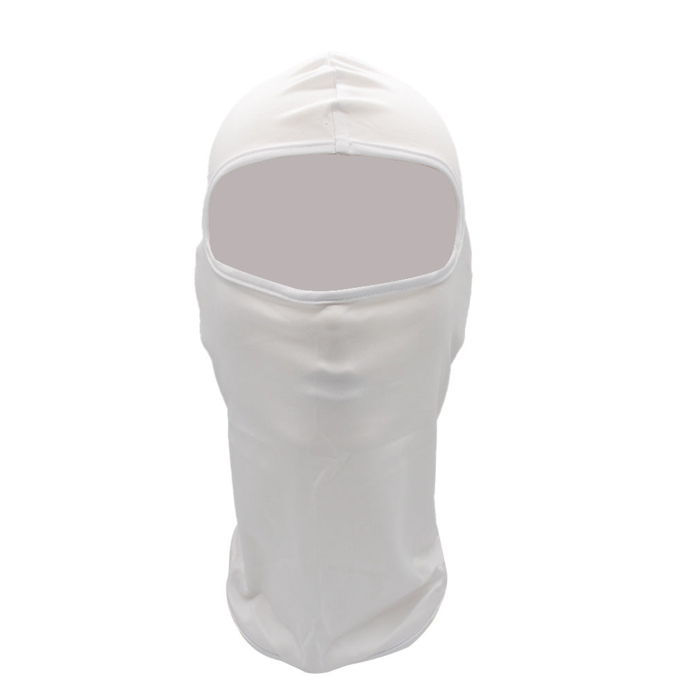 Riding helmet for sun protection