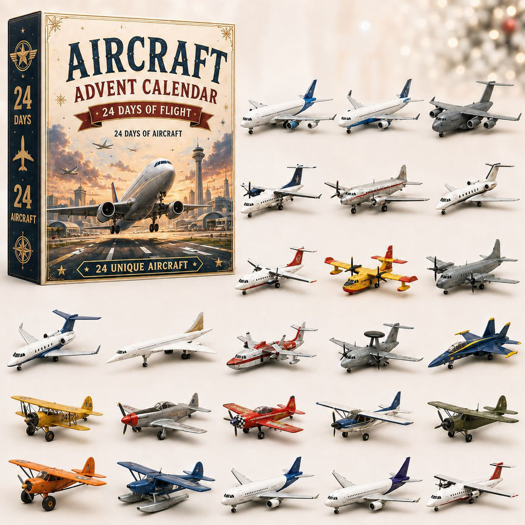 Aircraft Series Blind Box Advent Calendar Christmas Toy