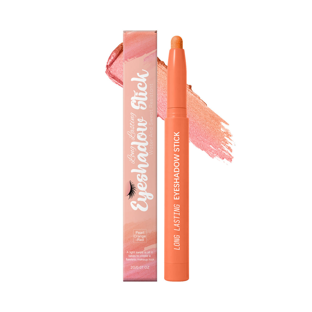 Long-Lasting Silky Smooth Pearl and Matte Eyeshadow Stick 2g For Daily Makeup