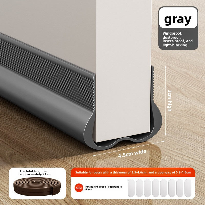 Self-Adhesive Under Door Draft Stopper Weather Stripping Seal Strip teemdrop